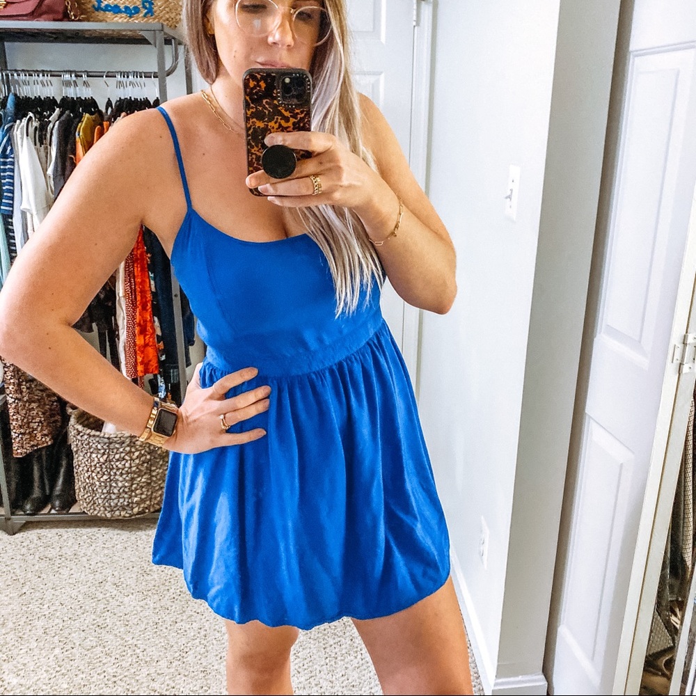 American Eagle 🔹Strappy Open Back Sun Dress - Picture 7 of 7